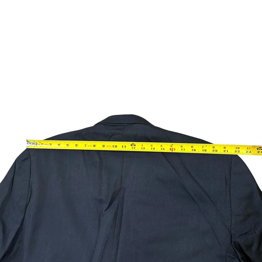 Pronto Uomo Platinum Sz 52R Dark‎ Gray 100% Wool Blazer Jacket Sport Coat